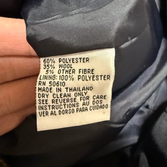 Vintage Tweed le Suit Blazer and Skirt Set 2pc Size 6 Women’s Wool - Picture 6 of 8